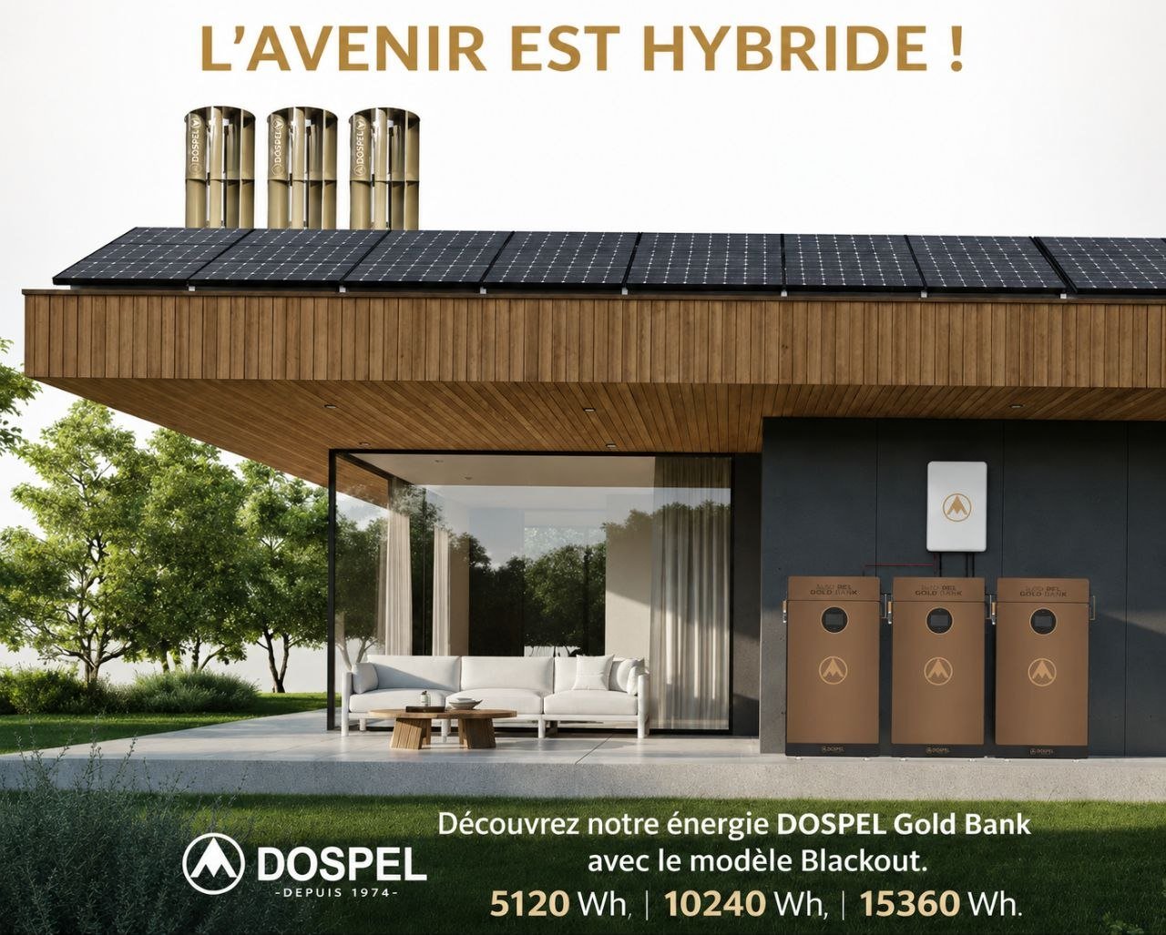 Syst&egrave;me &eacute;nerg&eacute;tique Dospel Gold Bank